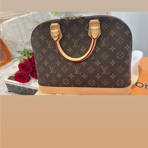Louis Vuitton Brown Monogram Men's Bag